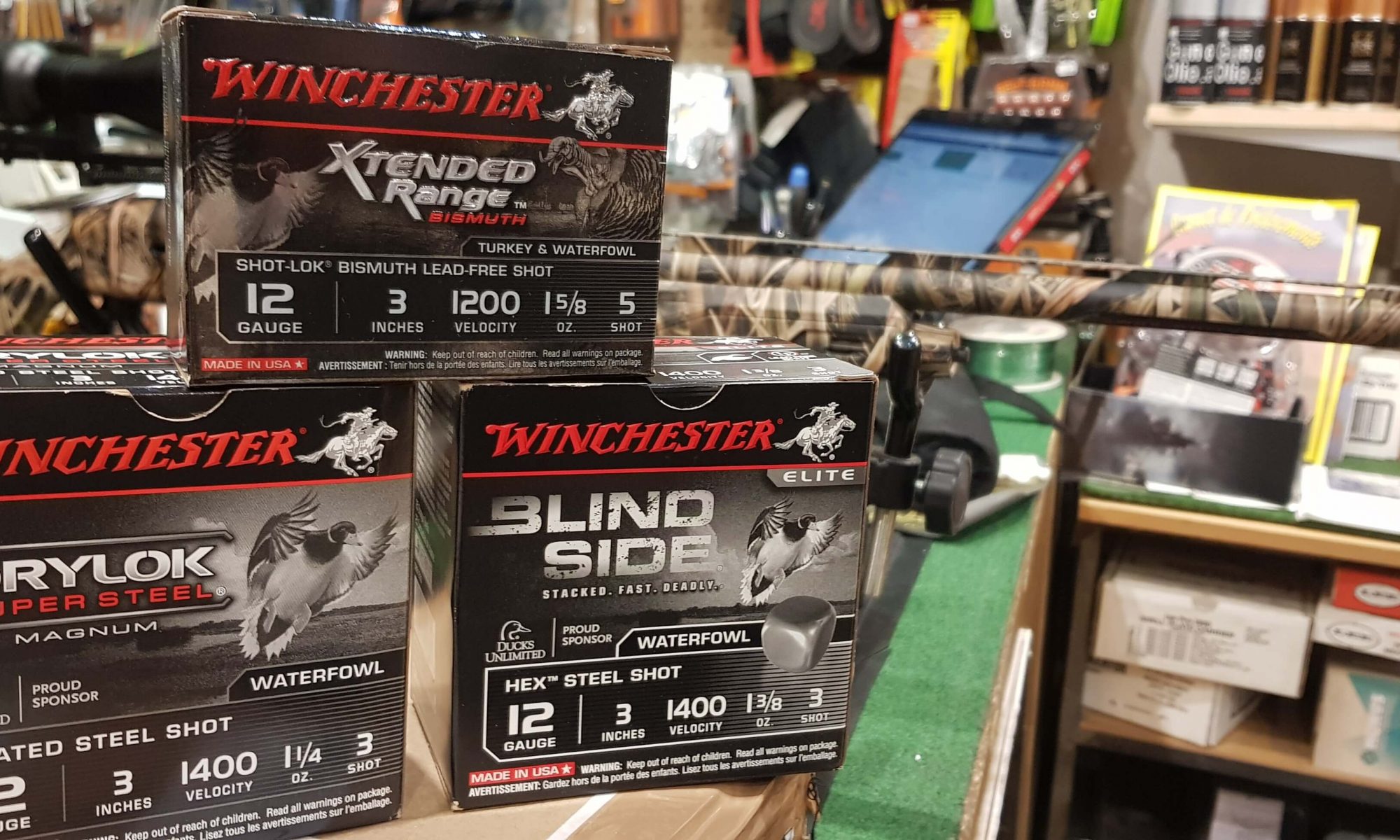 Munitions WINCHESTER gammes Acier